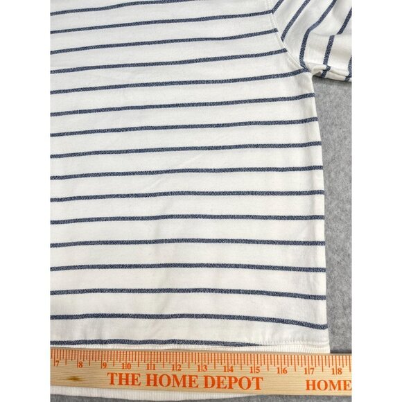 Asos Ladies Navy Stripe Jersey Knit Long Sleeve Top Size Small - Picture 9 of 15